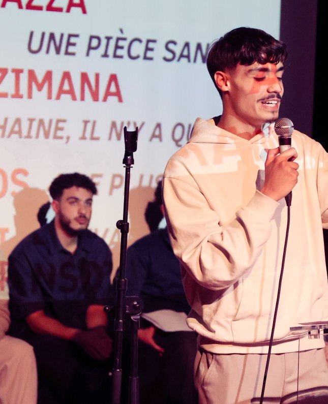À La Ligne — finale de concours de slam engagé 